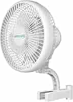 MarsHydro クリップオンファン 壁掛け扇風機 MarsHydro クリップオンファン 壁掛け扇風機 Clip On Fan For